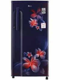 lg single door 188 litres 3 star refrigerator blue plumeria gl b191kbpx