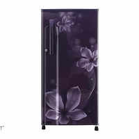 lg single door 185 litres 2 star refrigerator purple glow gl b181rpgc