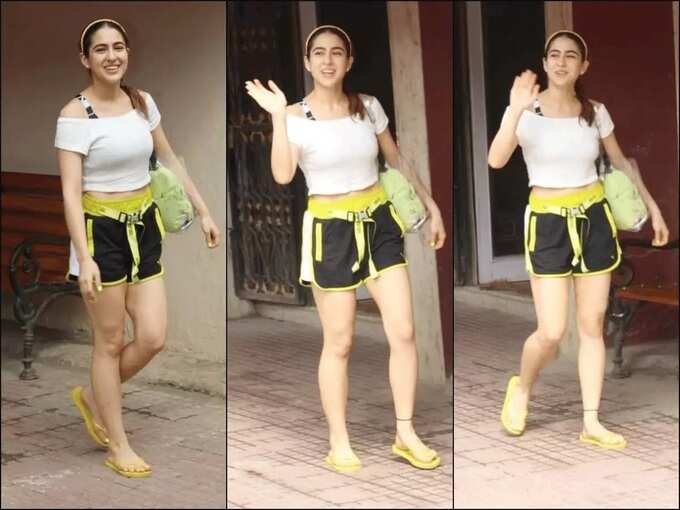 Sara Ali Khan Share Her Beauty Secrets And Get Skin Care Tips From Amruta Singh And Sharmila Tagore - सारा अली खान म्हणते मेकअप न करताही दिसाल सुंदर! ग्लॅमरस दिसण्यासाठी अभिनेत्रीने लढवली ‘ही’ शक्कल | Maharashtra Times
