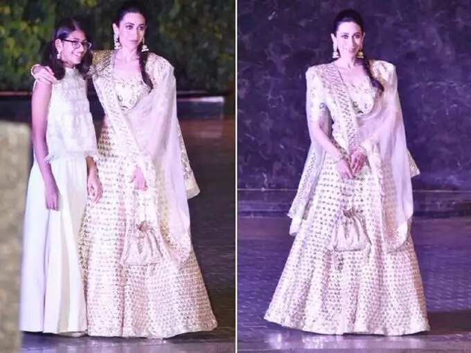 karisma kapoor glamorous lehenga looks: सोनम कपूरच्या मेंदी सोहळ्यात करिश्माने घातला होता सुंदर लेहंगा, मोहक सौंदर्य पाहून चाहते झाले घायाळ