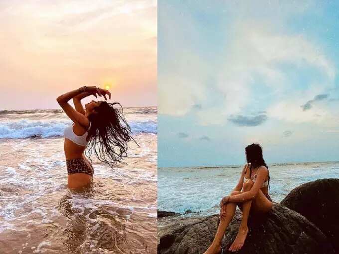 bollywood celebs bold and hot bikini looks: अॅनिमल प्रिंट बिकिनीमधील बॉलिवूड अभिनेत्रींचा हॉट व बोल्ड लुक, फोटो पाहून चाहते झाले फिदा