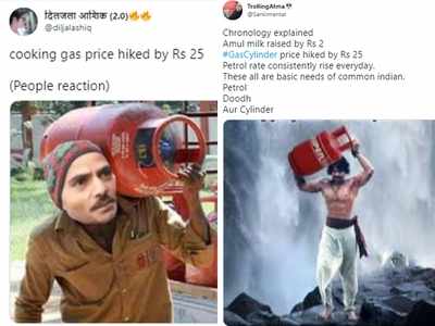 25 रुपये हुआ महंगा LPG सिलेंडर, यूजर ने कहा-अभी तो और अभी तो और बढ़ेगा! 