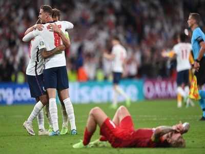 यूरो कप 2020 के फाइनल में पहुंचा इंग्लैड, सेमीफाइनल में डेनमार्क को 2-1 से हराया 