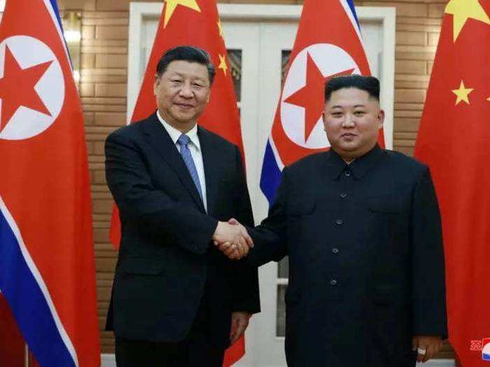 kim jong un and Xi Jinping