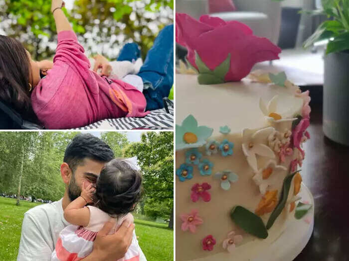Anushka Celebrates Daughter 6 Months Birthday Anushka Sharma Virat Kohli Vamika Photos इन तस व र म आप द ख सकत ह क यह कपल प र क म प कन क क द र न अपन बच च क बर थड क