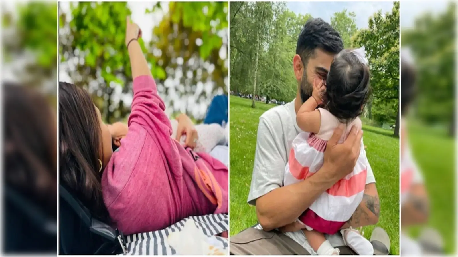 vamika kohli fourth birthday: anushka sharma virat kohli daughter vamika turns 6 months old: छह माह की हुई वामिका, डैडी विराट की गोद में आईं नजर, मॉम अनुष्का ने शेयर की PHOTOS - Navbharat Times
