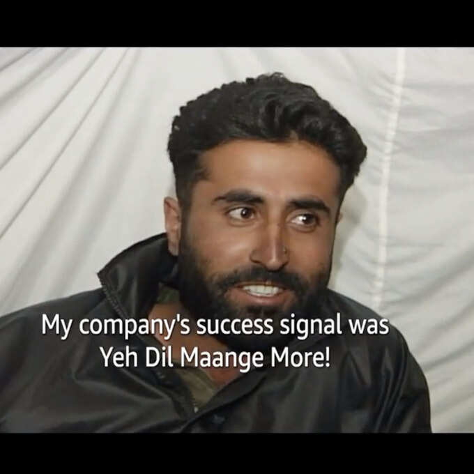 A glimpse of Vikram Batra in Shershaah's teaser A glimpse of Vikram Batra in Shershaah's teaser