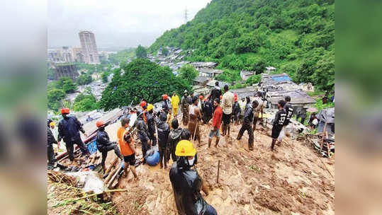 कळव्यात भयाची डोंगरछाया; भूस्खलनानंतरही धोक्याची टांगती तलवार कायम