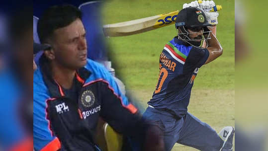 IND vs SL 2nd ODI: दीपक फलंदाजी करत होता, तेव्हा कोच द्रविड काय करत होते; सर्वजण करत आहे कौतुक