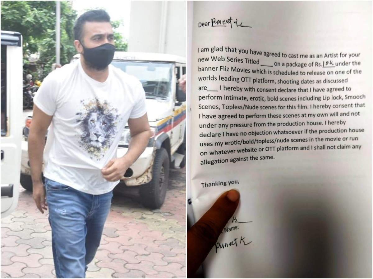 Raj Kundra Porn Movie Models And Actresses Were Bound To Sign This Contract For Porn Film प र न फ ल म क ल ए म डल स इस क न ट र क ट पर करत थ स इन स क र प ट भ आई स मन