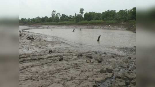 वाशिममध्ये पावसाचं रौद्ररुप, पाझर तलाव फुटला