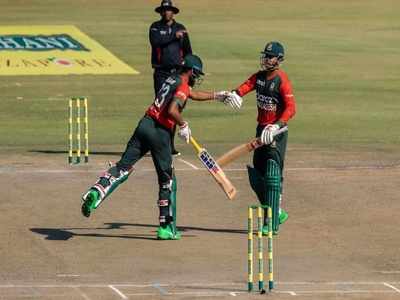 बांग्लादेश ने पहले टी-20 में जिम्बाब्वे को हराया, तीन मैच की सीरीज में 1-0 की लीड 