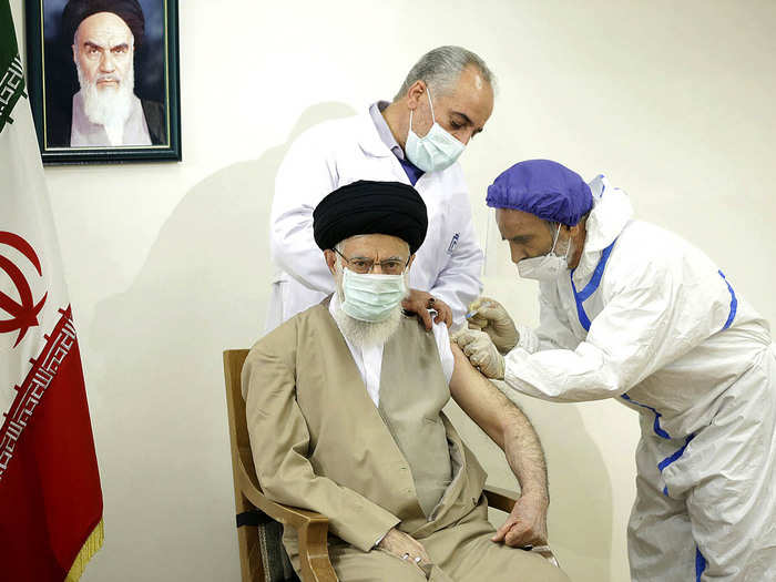 Iran Ali Khamenei Covid Vaccine