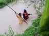two people washed away in drain after heavy rain in shajapur search operation going on