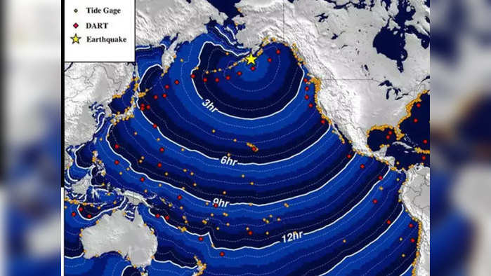 अलास्कामध्ये ८.२ रिश्टर स्केल तीव्रतेचा भूकंप; सुनामीचा इशारा