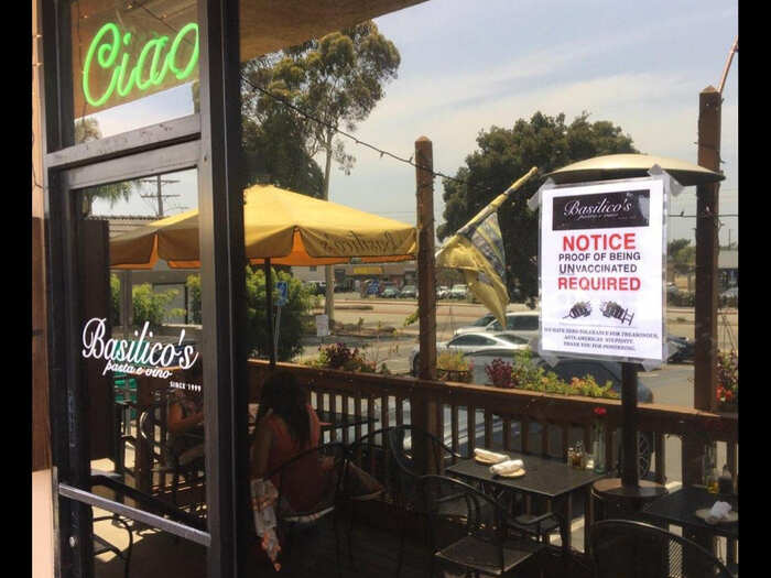 Basilicos Pasta E Vino restaurant