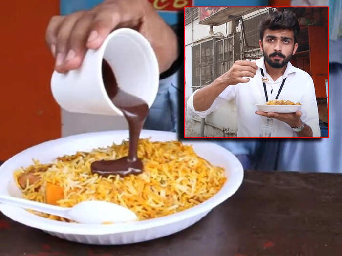 Chocolate Biryani reaction