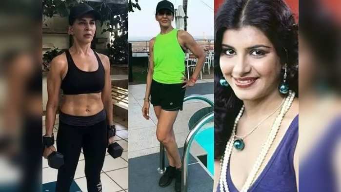 Celebrity Exercise Tips : ५०शी ओलांडल्यानंतरही सुपरहॉट अभिनेत्रीने मिळवली टोंड फिगर, वर्कआउट करतानाचा व्हिडिओ पाहून म्हणाल...