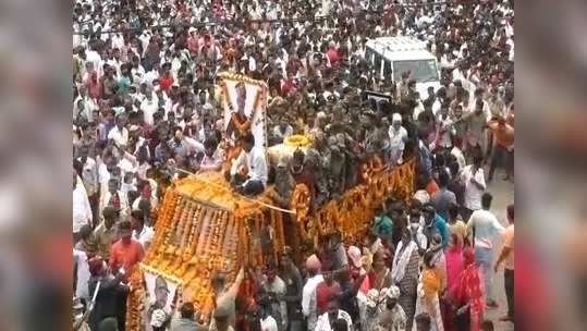 बुलडाण्याचे वीर जवान कैलास पवार यांच्यावर शासकीय इतमामात अंत्यसंस्कार