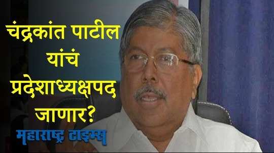 चंद्रकांत पाटील यांचं प्रदेशाध्यक्षपद जाण्याच्या चर्चा,  फडणवीसांनी दिलं उत्तर
