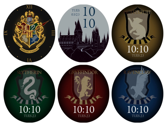 OnePlus Watch Harry Potter Edition Watch faces