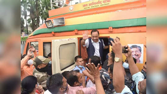 Narayan Rane Jan Ashirwad Yatra: ठाकरे सरकारचा नारायण राणेंना दणका; मुंबईत जन आशीर्वाद यात्रेवर मोठी कारवाई