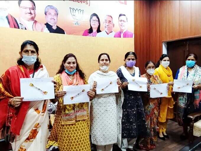 उत्तराखंड के मुख्यमंत्री को भेजी जाएंगी एक लाख राखी, प्रदेश महिला मोर्चा की मुहिम उत्तराखंड के मुख्यमंत्री को भेजी जाएंगी एक लाख राखी, प्रदेश महिला मोर्चा की मुहिम