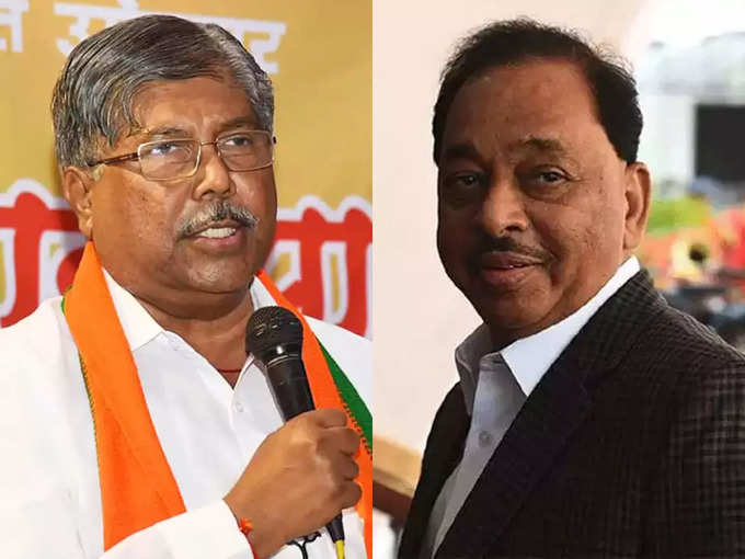 chandrakant patil and narayan rane