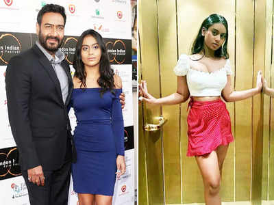 डीप U नेकलाइन वाली छोटी सी फ्रॉक पहनकर जब अजय देवगन की बेटी ने छुड़ाए फैंस के पसीने, टोंड लेग्स दिखाकर लड़की कर गई कमाल 