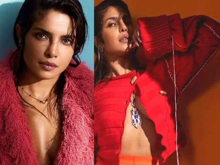 priyanka chopra looks ultra glam and bold in vogue magazine photoshoot