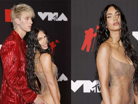 MTV VMAs 2021: रेड कार्पेट पर यूं नजर आईं मेगन फॉक्स, ऐक्ट्रेस पर बॉक्सर ने फेंकी कोल्ड ड्रिंक 