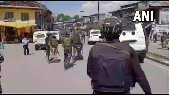 pulwama grenade attack : पुलवामामध्ये दहशतवाद्यांचा ग्रेनेड हल्ला, ४ नागरिक जखमी