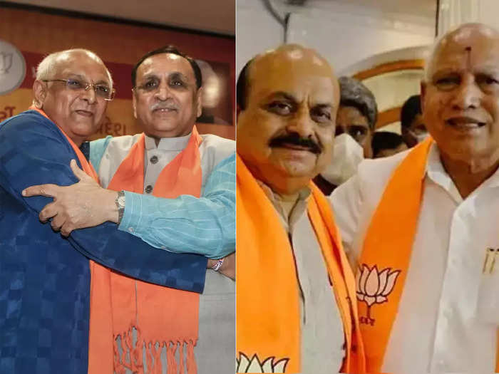 why bjp is changing chief ministers in some states