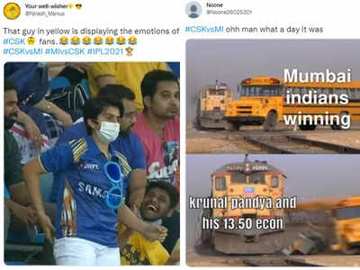 CSk Vs MI: मुंबई इंडियंस की हार बौखलाए फैंस, Krunal Pandya को जमकर किया ट्रोल! 