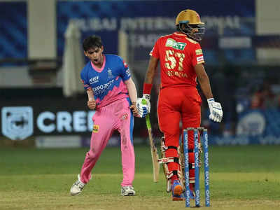 IPL: राजस्थान रॉयल्स की जीत के हीरो बने त्यागी, पंजाब किंग्स दो रन से हारा 
