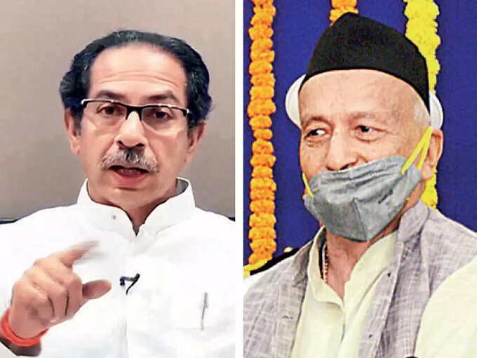 Uddhav Thackeray and Governor Uddhav Thackeray and Governor