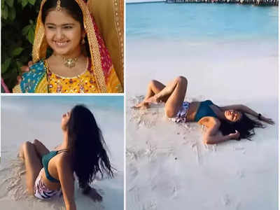 Video: बालिका वधू की आविका गौर पहुंचीं मालदीव, बिकीनी में समंदर किनारे दिखीं आनंदी बहू 