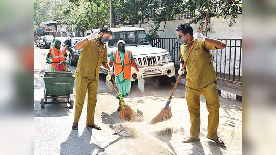 पालिका सफाई कामगरांसाठी १,३८६ घरे