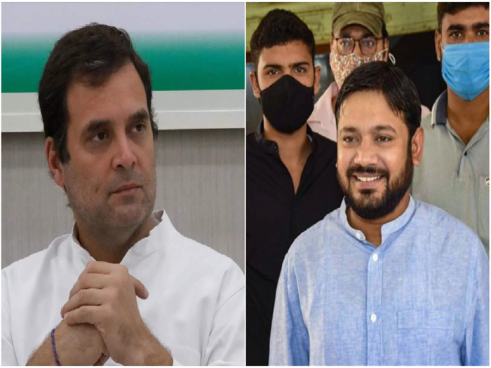 bihar news: cpi leader kanhaiya kumar today join congress know the rahul  gandhi bihar plan : कन्हैया का हाथ राहुल बाबा के साथ...बिहार में कांग्रेस  का कितना भला कर पाएंगे - Navbharat