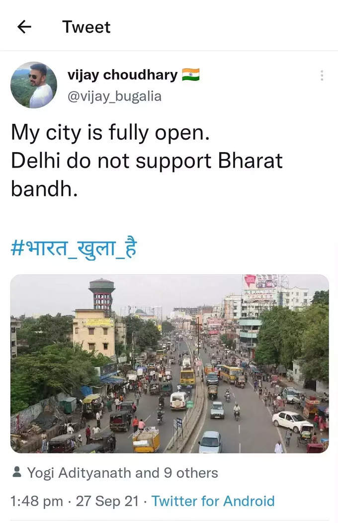 bharat bandha delhi