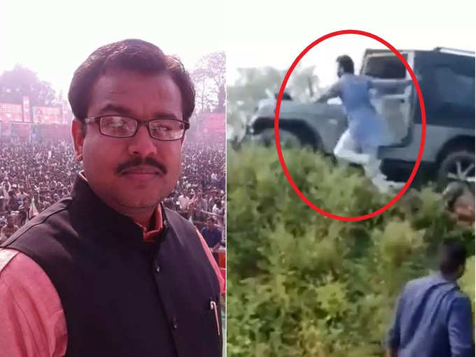 Exclusive: केंद्रीय मंत्री का बेटा नहीं है जीप से उतरकर भागता दिख रहा शख्स, जानिए लखीमपुर के वायरल वीडियो का सच!