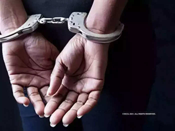cbi officers arrested a male asi and a female si posted at delhis malviya nagar police station