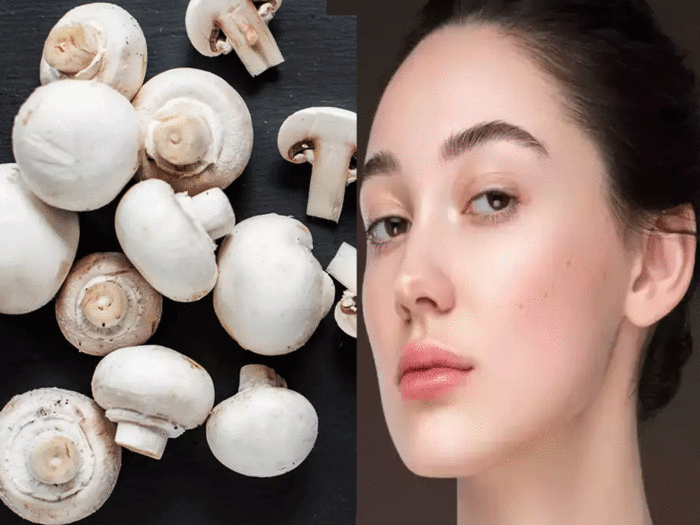 mushroom benefits for shiny hair and glowing skin know why should eat mushroom