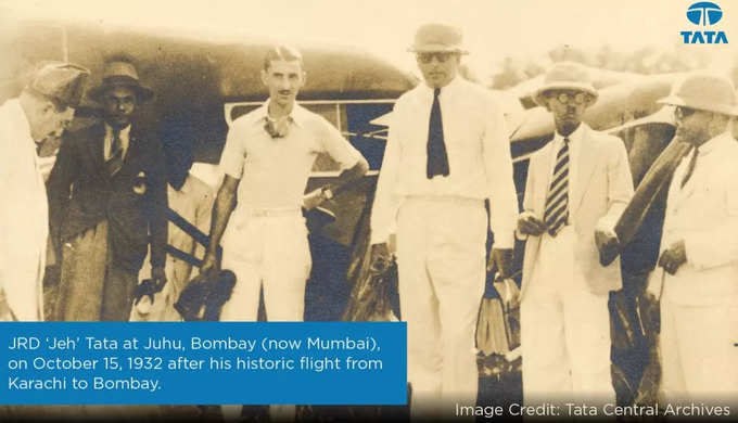 ​भारत के पहले पायलट थे जेआरडी टाटा