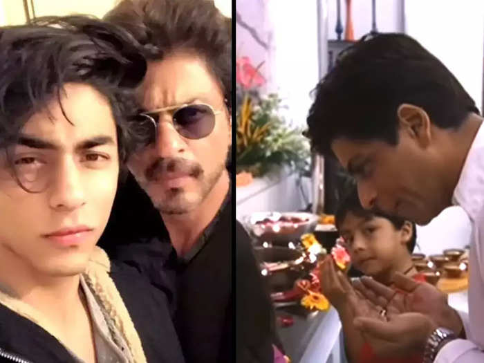 Shah Rukh Khan and Son Aryan Khan old video goes viral