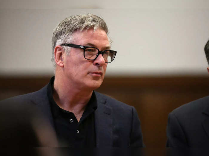 Actor Alec Baldwin appears in court in the Manhattan borough of New York City