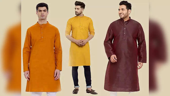 दिवाळीमध्ये आकर्षक फेस्टिव्ह लुक मिळवण्यासाठी खरेदी करा हे Mens Kurta,  फॅमिली फंक्शनमध्ये सुद्धा दिसतील एकदम स्टाइलिश