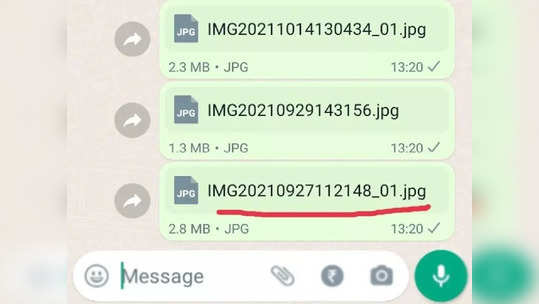 WhatsApp वर डॉक्युमेंट्स शेयर करतांना त्याखाली आकडेच का येतात  ? पाहा डिटेल्स