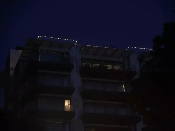 Lighting at Mannat Lighting at Mannat