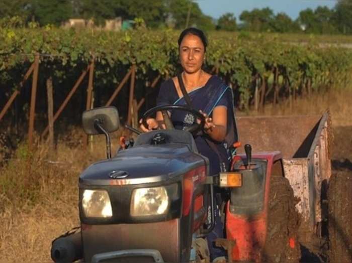पति की मौत के बाद महिला करने लगी खेती, आज अंगूरों के बाग से कमाती हैं ₹30 लाख